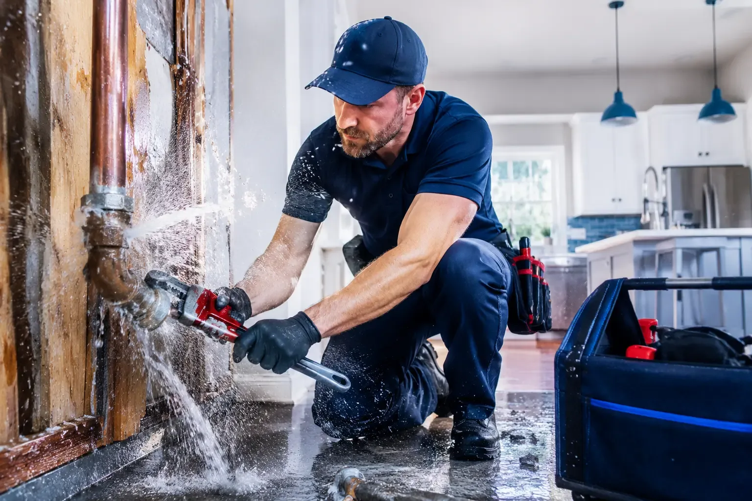 Local emergency pipe repair professionals in Harveyville, KS